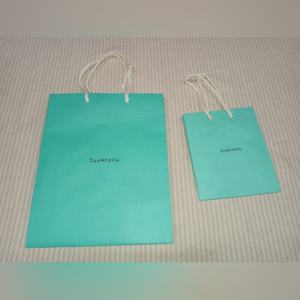 Tiffany & Co. (2) shopping tote bags